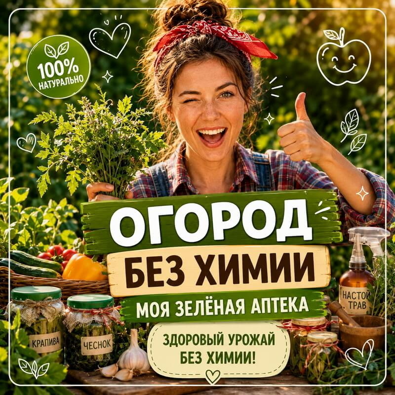 Огород без химии: моя зелёная аптека и красная тряпка для колорадского жука
