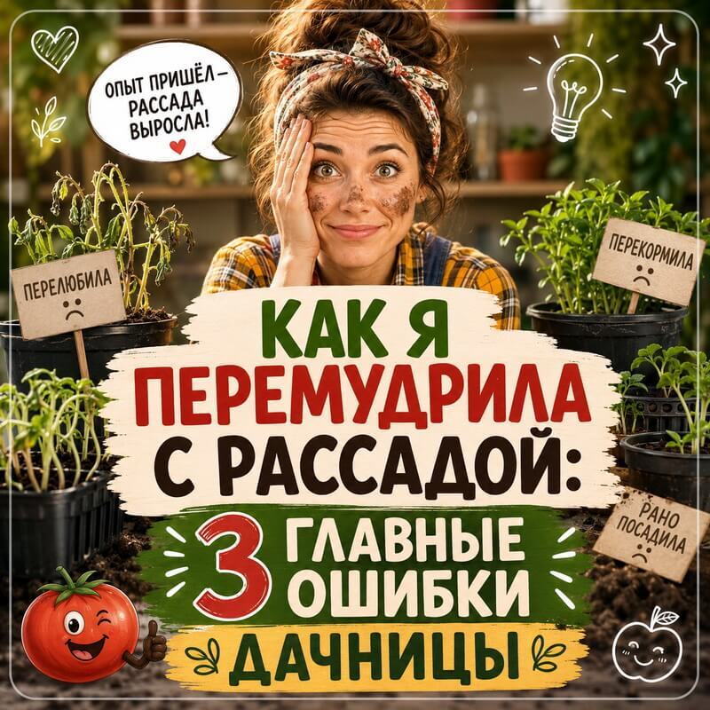 Любовь убила мои сеянцы: исповедь огородницы-перестаралки