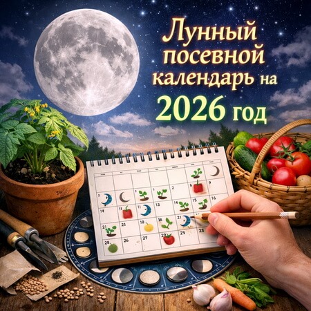 Лунный посевной календарь на 2026 год для занятых женщин