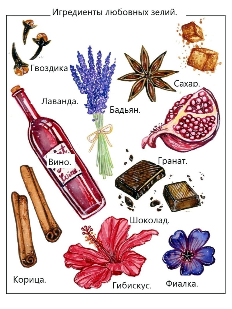 Как приготовить любовное зелье из растений в саду