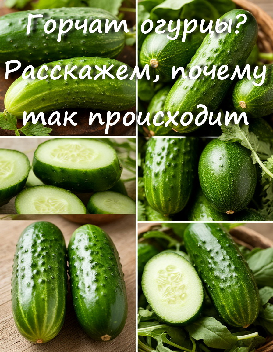 Почему огурцы горчат