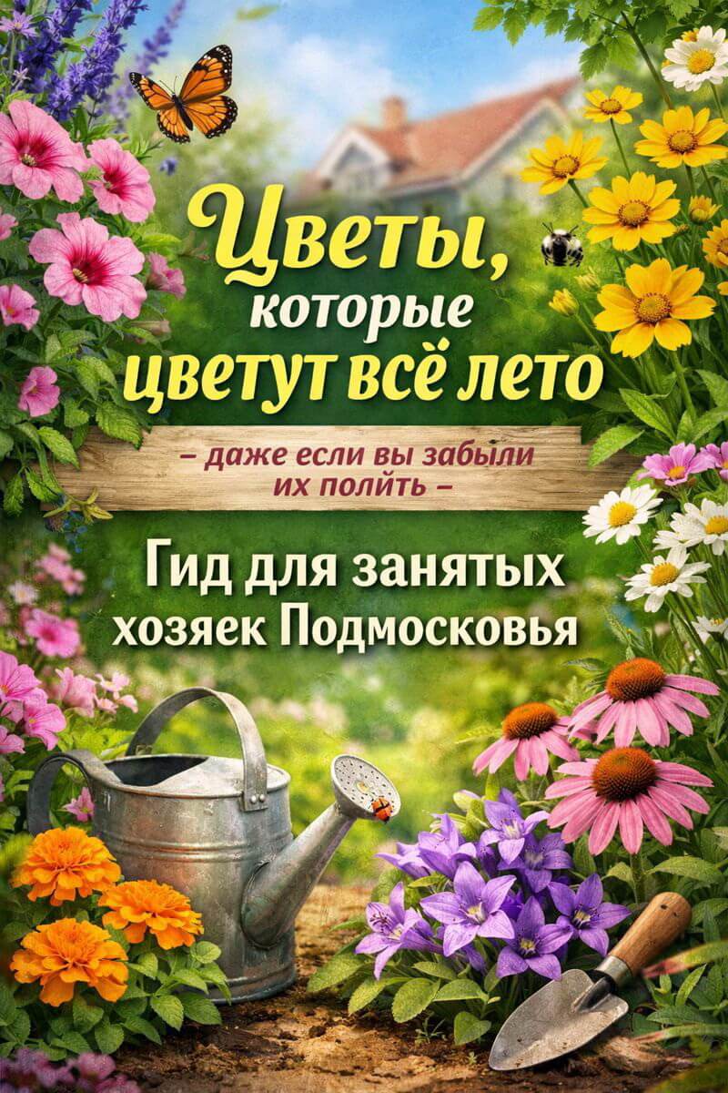 Цветы для ленивой дачницы: неприхотливые виды для Подмосковья