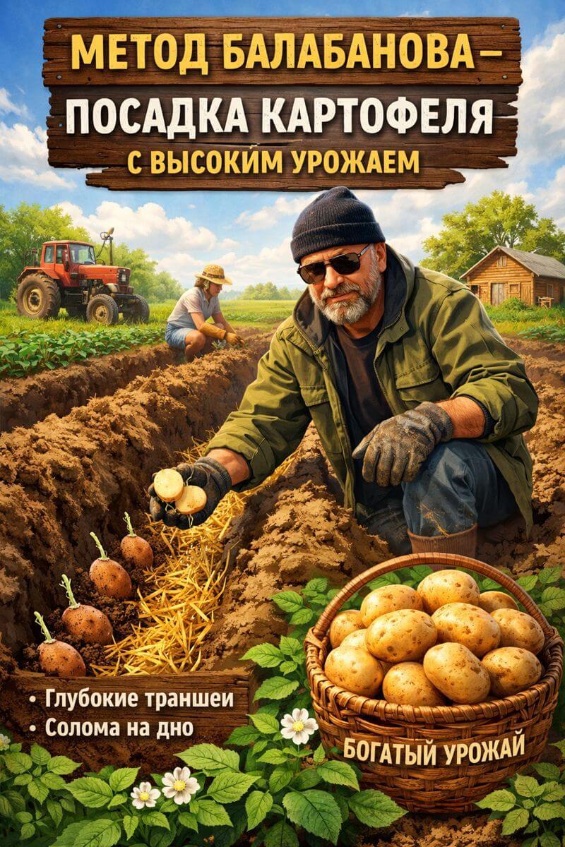 Посадка картофеля в лунки - проверенный метод