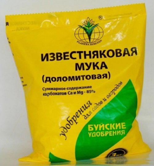 Снизьте кислотность почвы доломитовой мукой