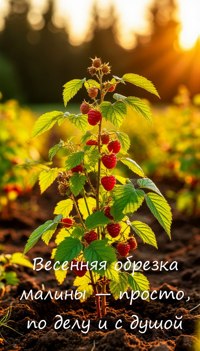 Лучшее время для обрезки малины: весна без паники и путаницы