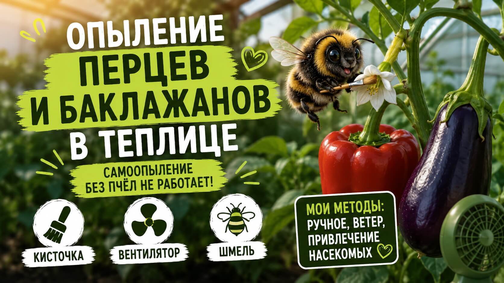 Перцы: цветут буйно, а плодов нет. В чём секрет?
