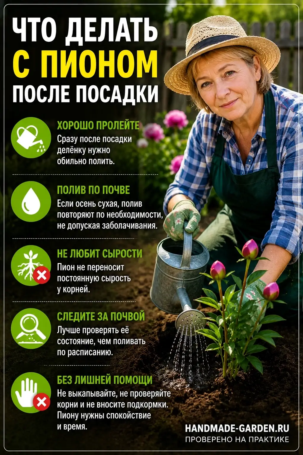 Уход после пересадки