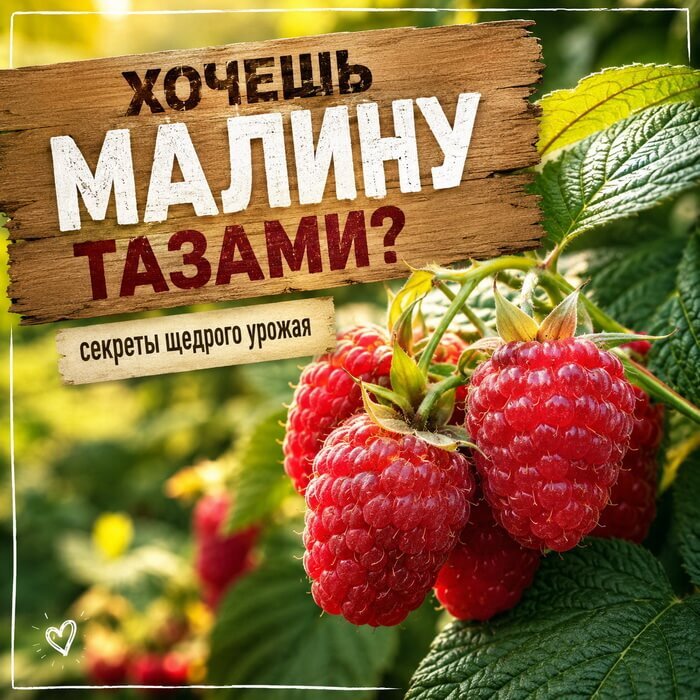 Малина &mdash; это вкусная и полезная ягода