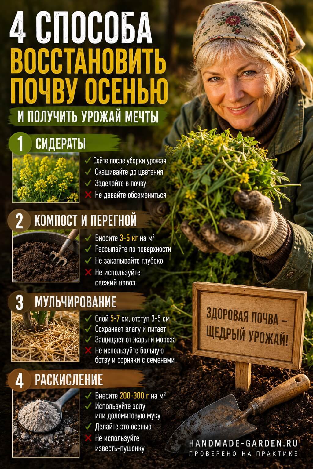 Восстанавливаем почву