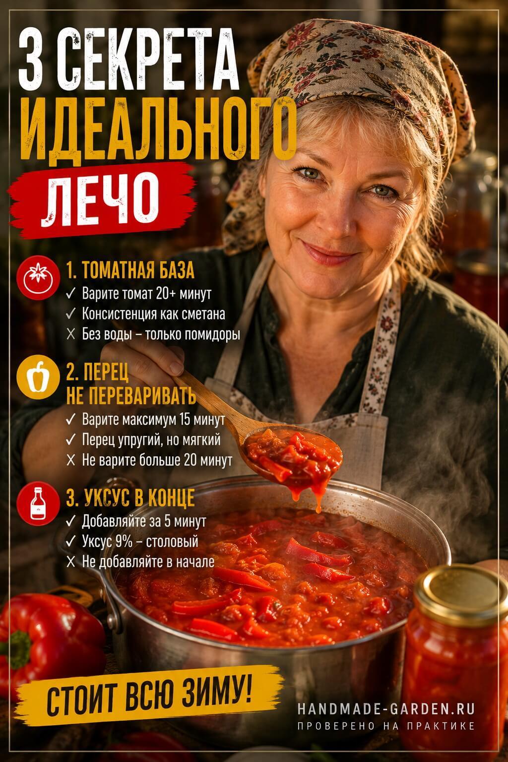 Секрет идеального лечо