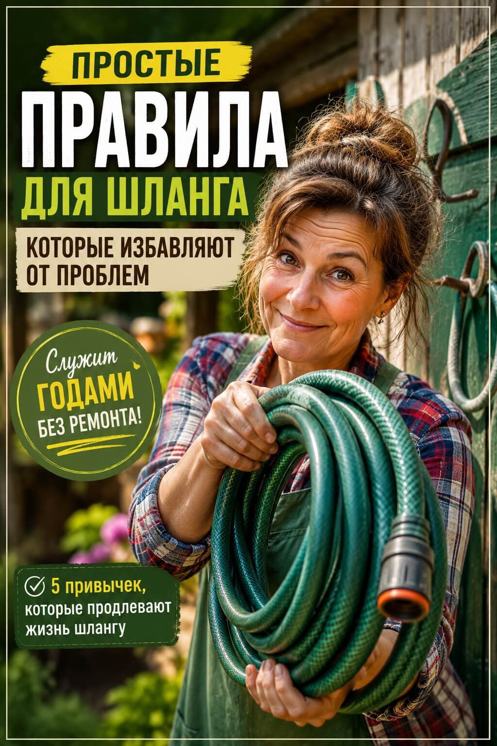 Шланг постоянно перекручивается