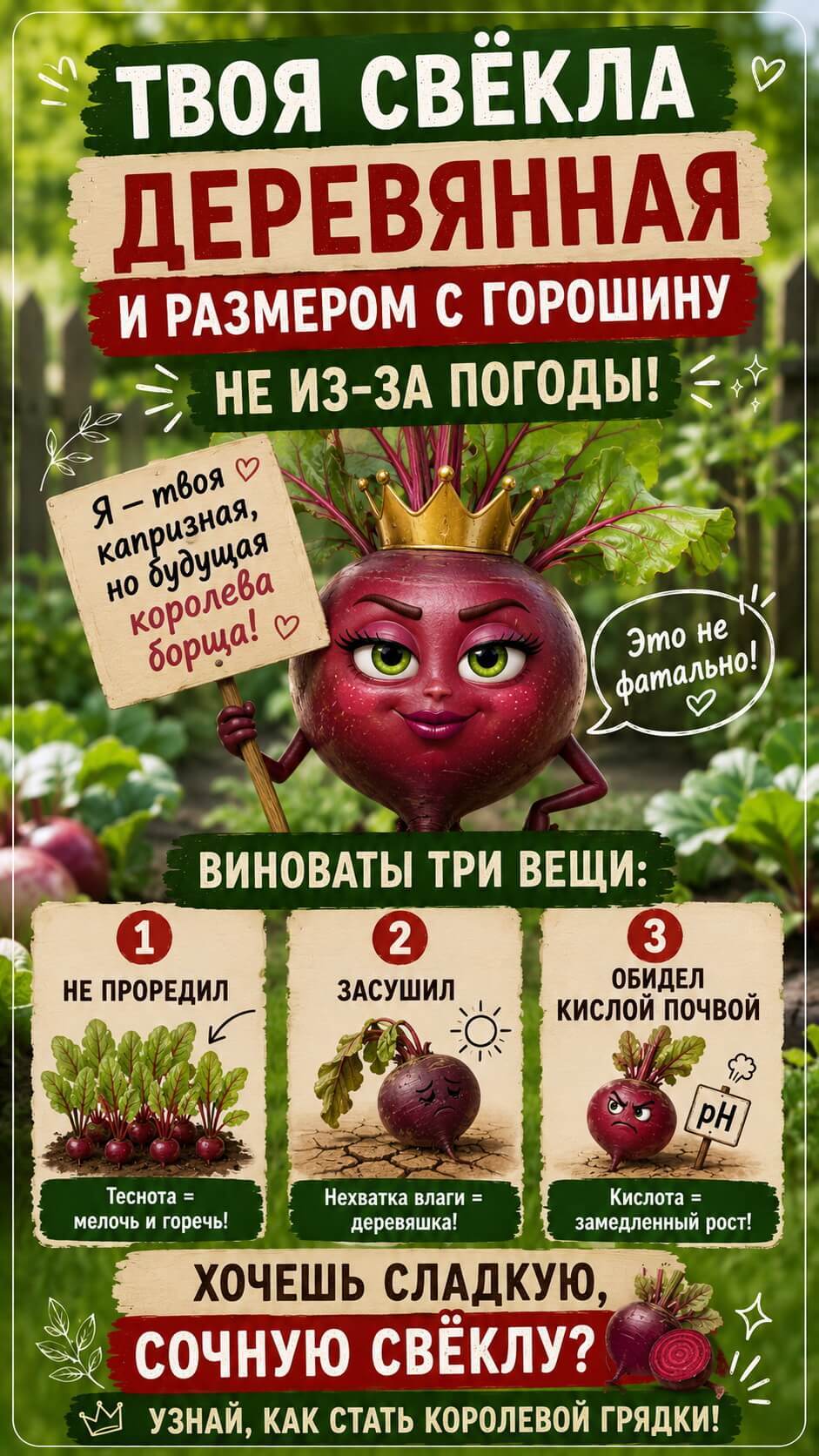 Что губит свёклу.