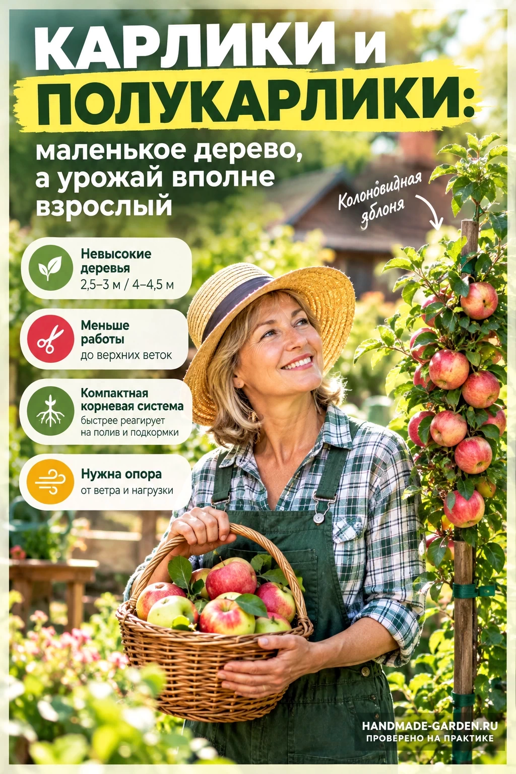 Колонновидная яблоня