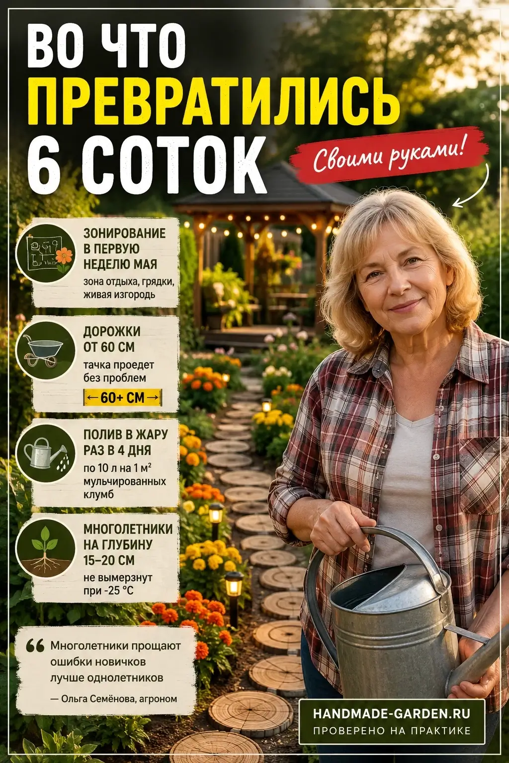 Личный опыт обустройства дачи