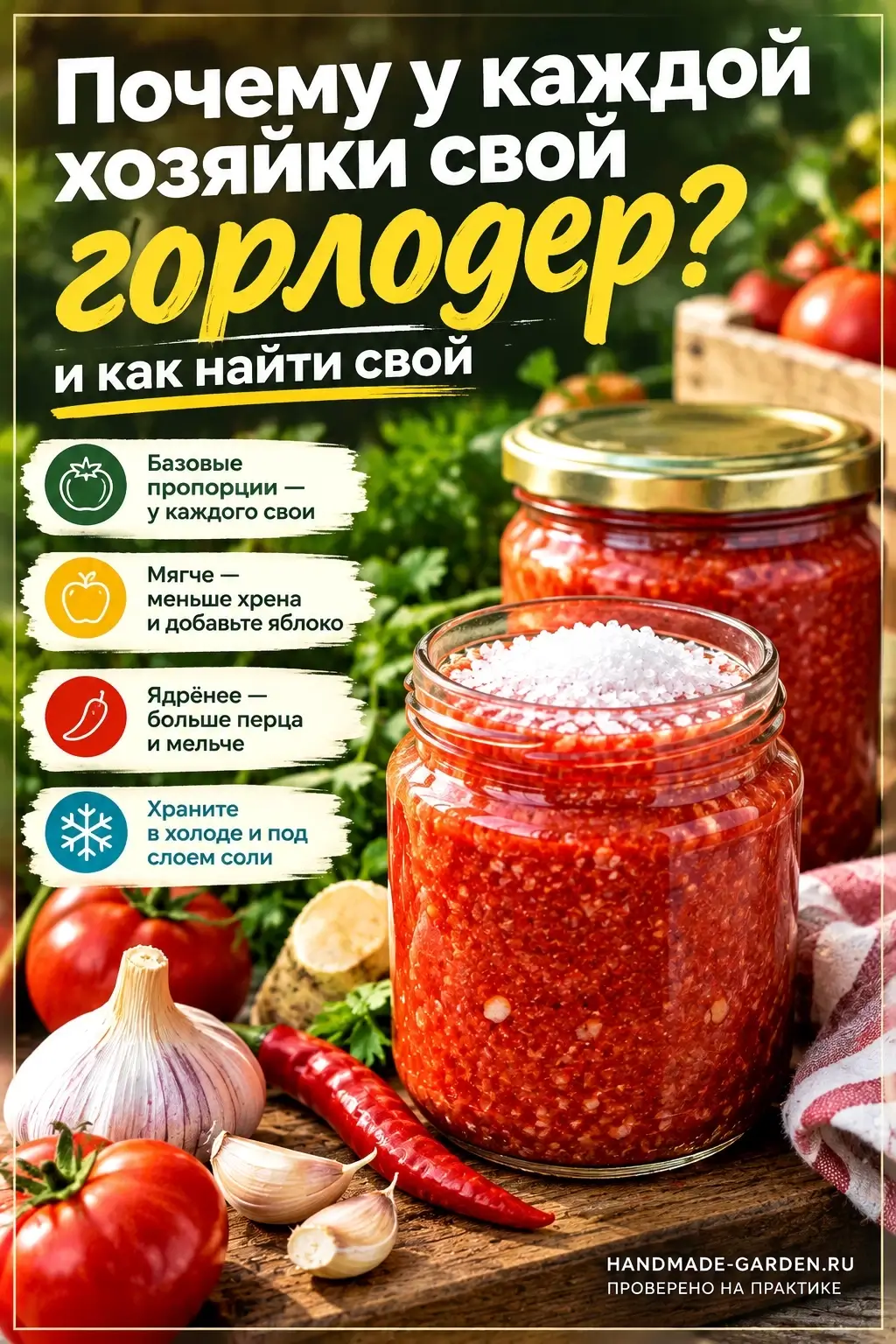добавки: что реально меняет вкус хренодера