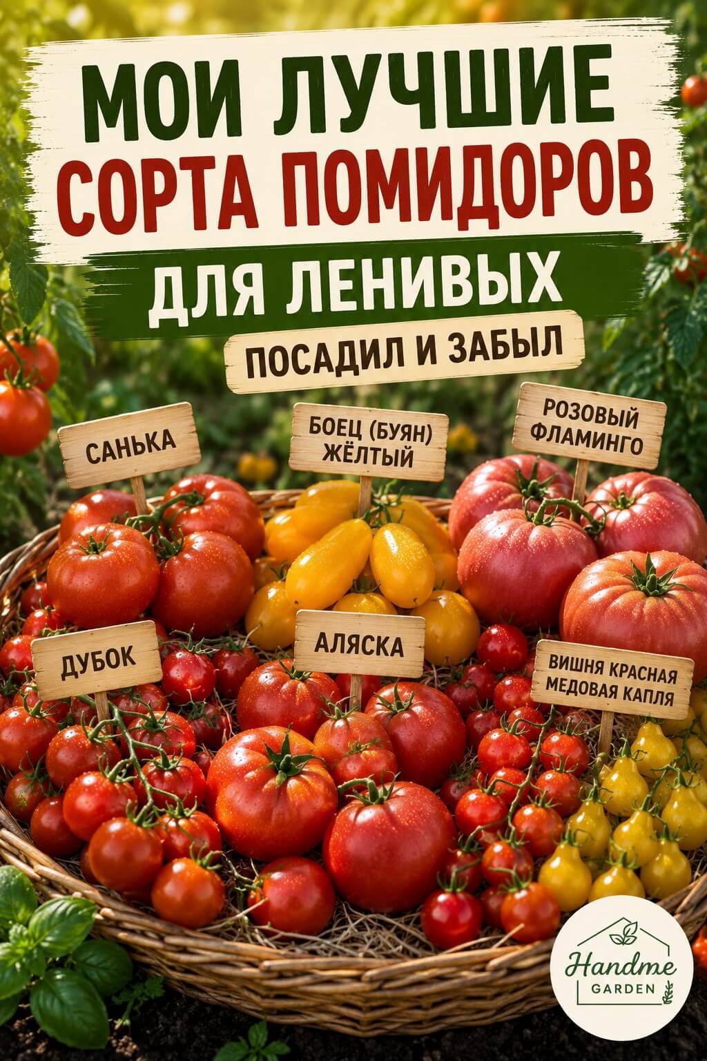 Золотая пятёрка: то, что я сажаю каждый год