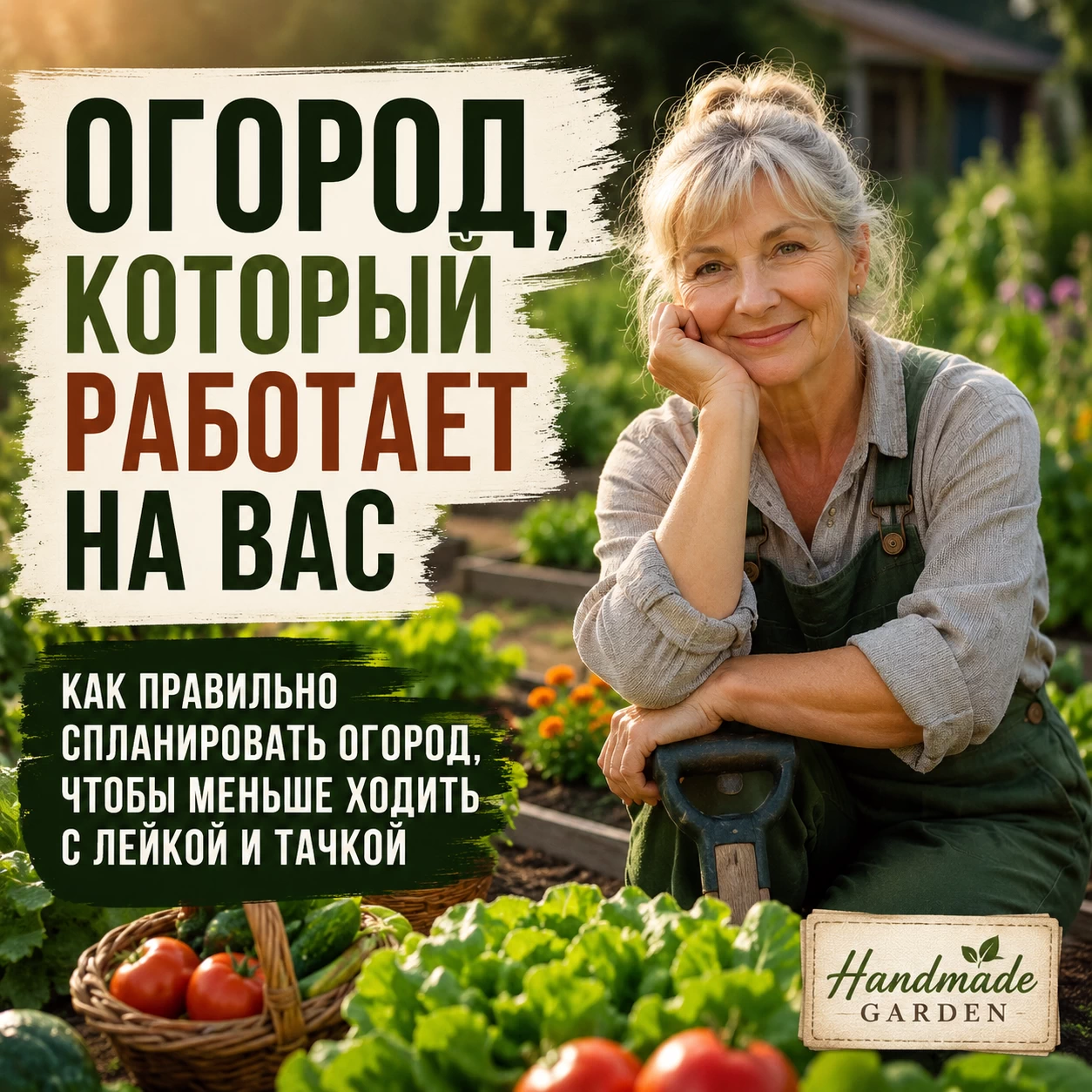 Огород, который работает на вас: секрет планировки, экономящей десятки часов каждый сезон