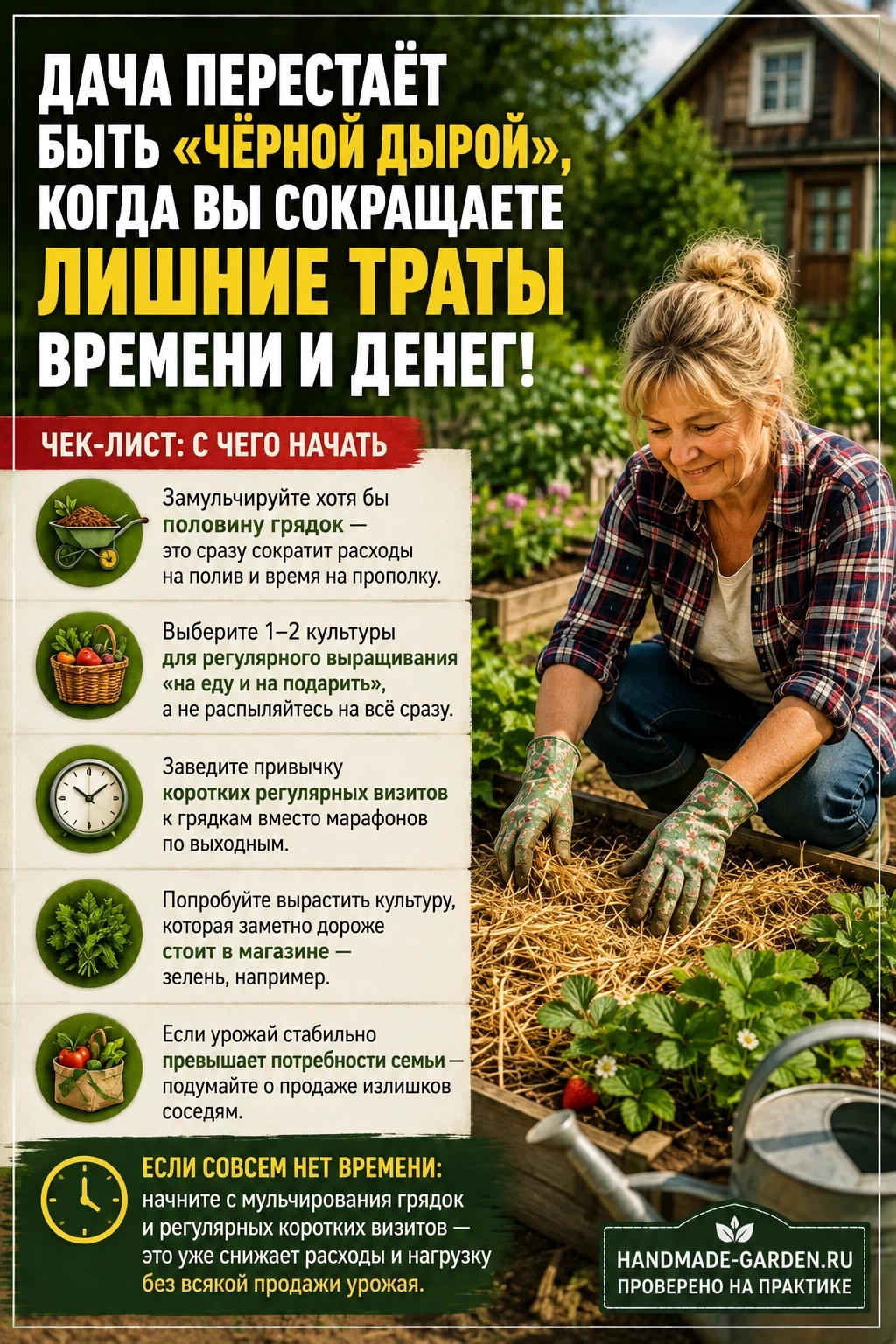 Почему дача превращается в трату денег