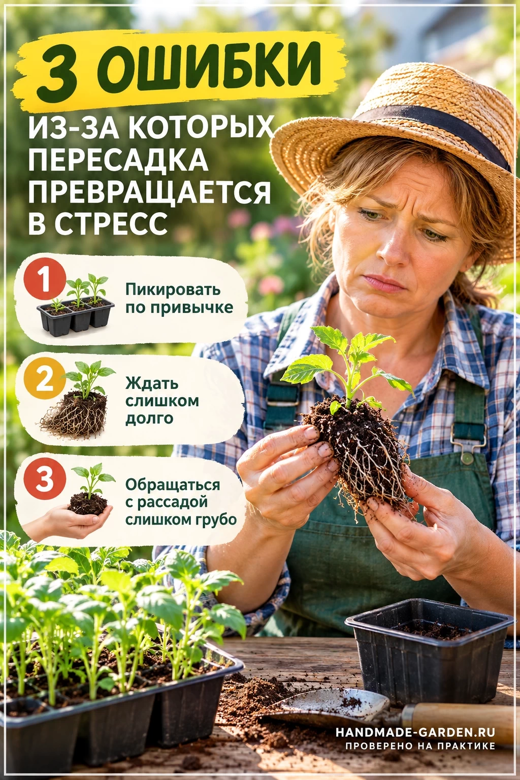 Три ошибки, из-за которых пересадка превращается в стресс