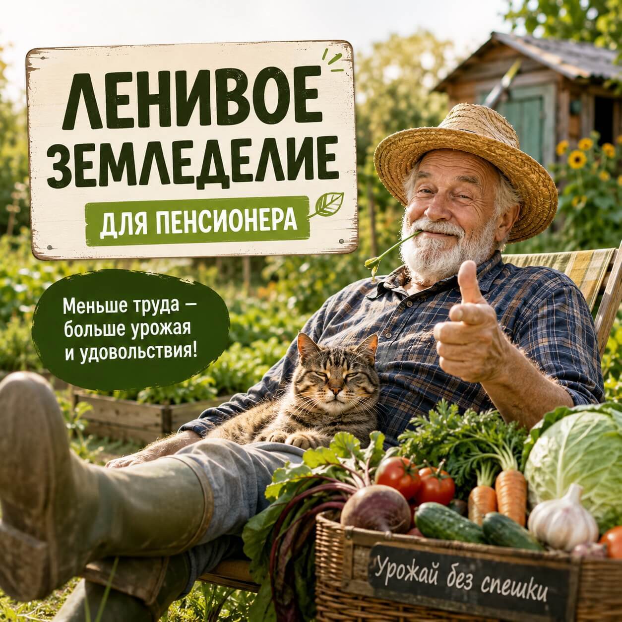 гид по умному огороду для пенсионеров