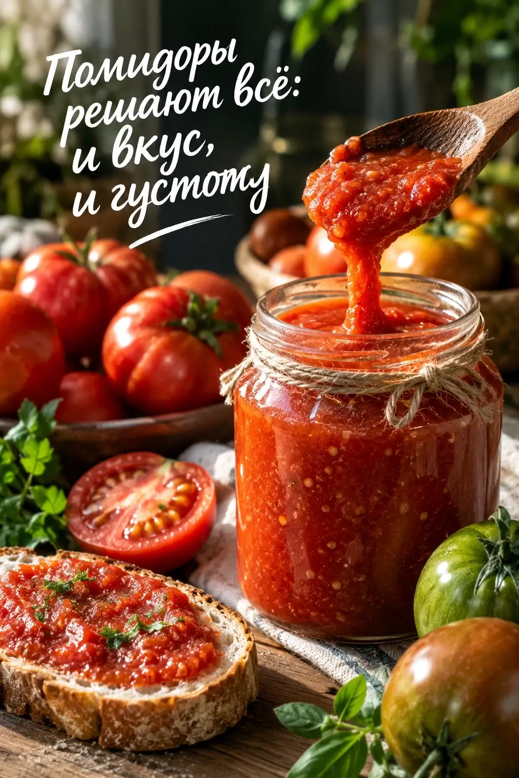 Помидоры решают всё: и вкус, и густоту