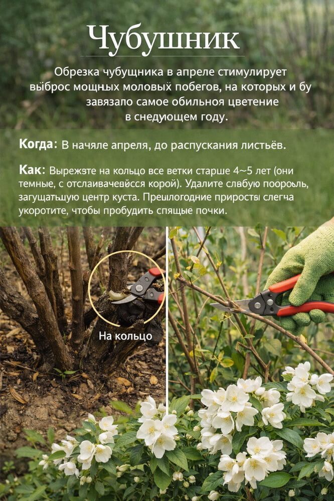 Чубушник (Садский жасмин)
