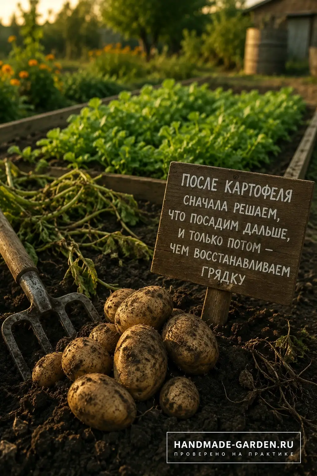 Посадки после картофеля