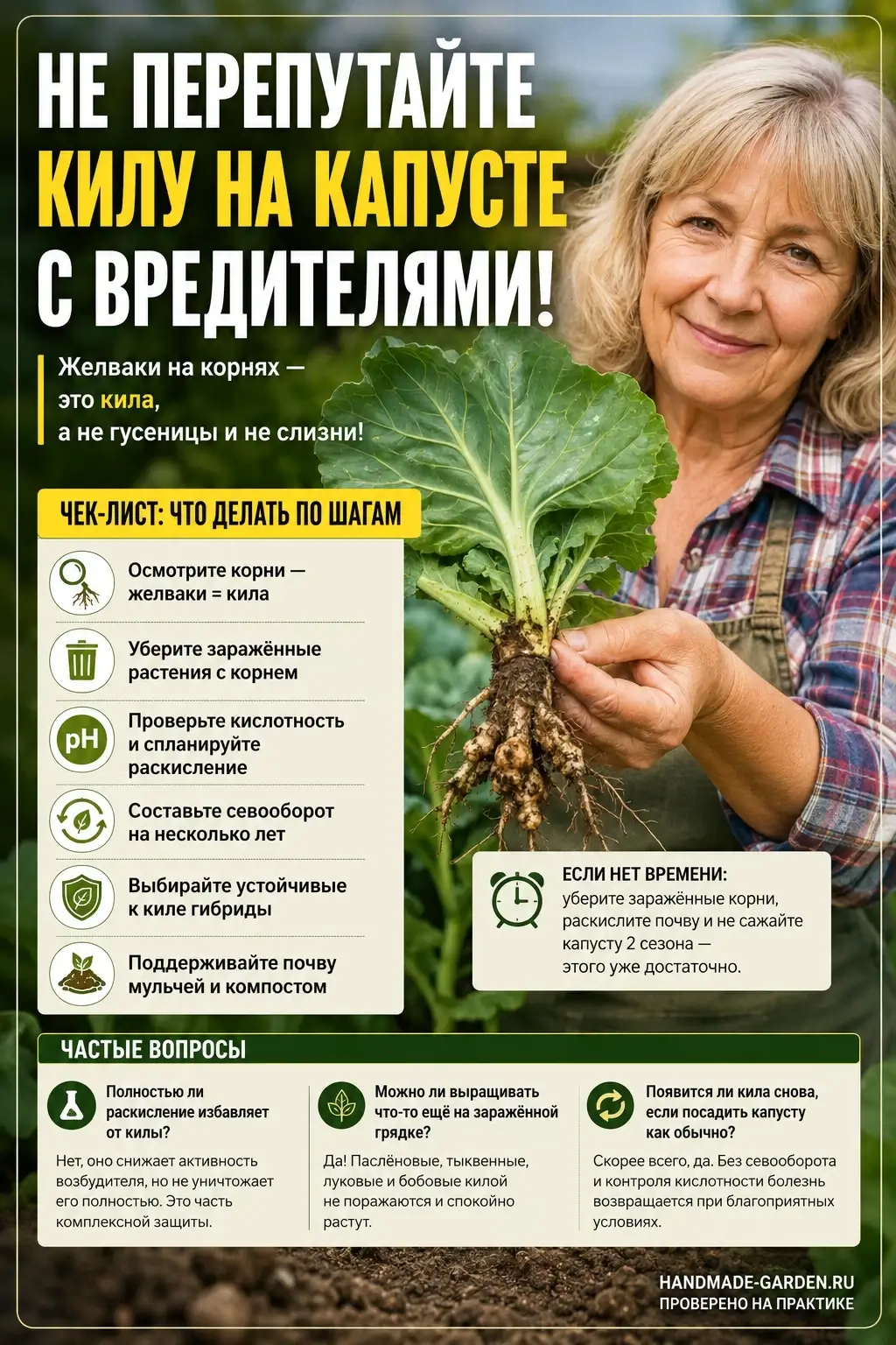 Кила на капусте
