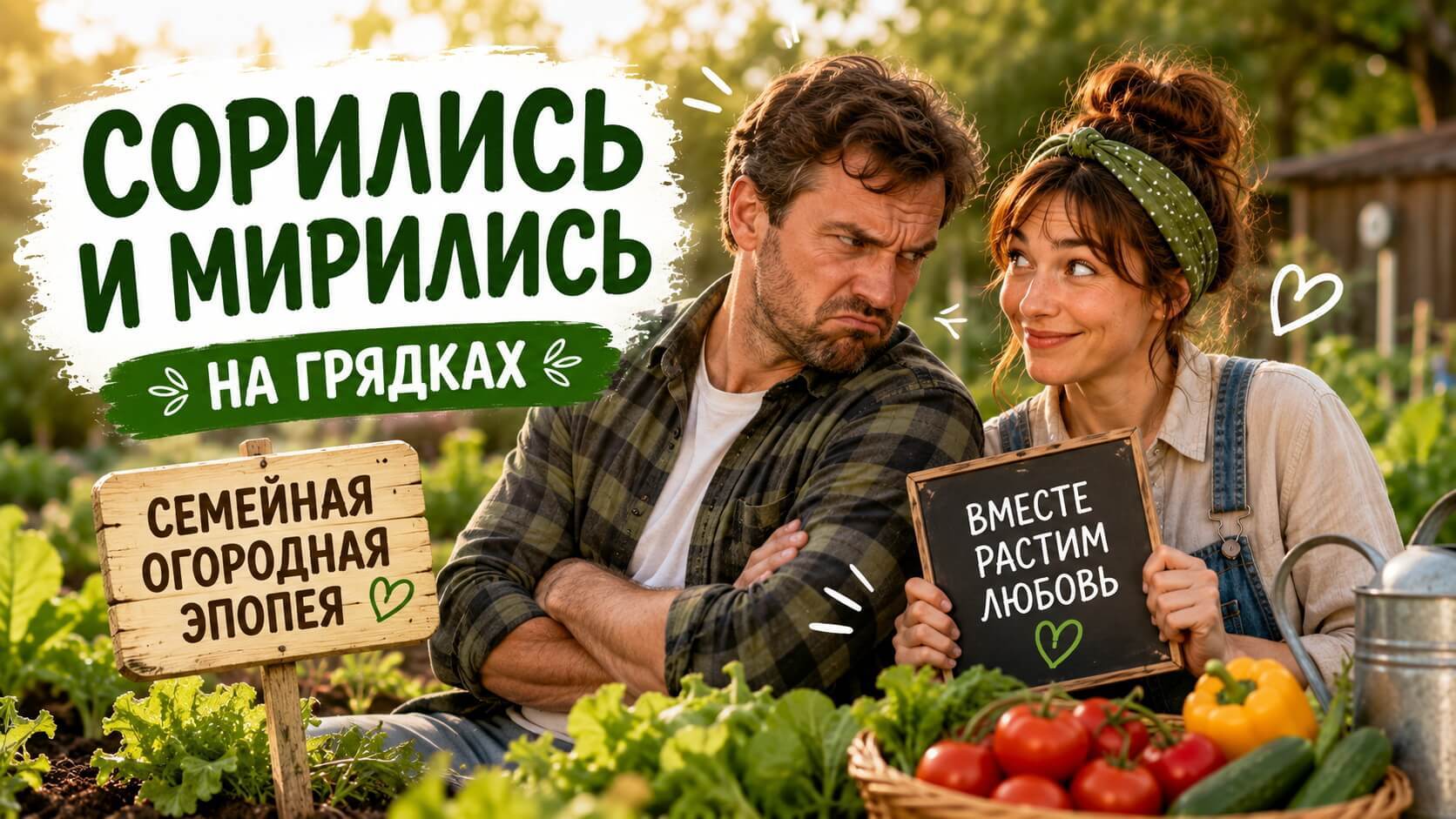 огород &mdash; это лакмусовая бумажка отношений