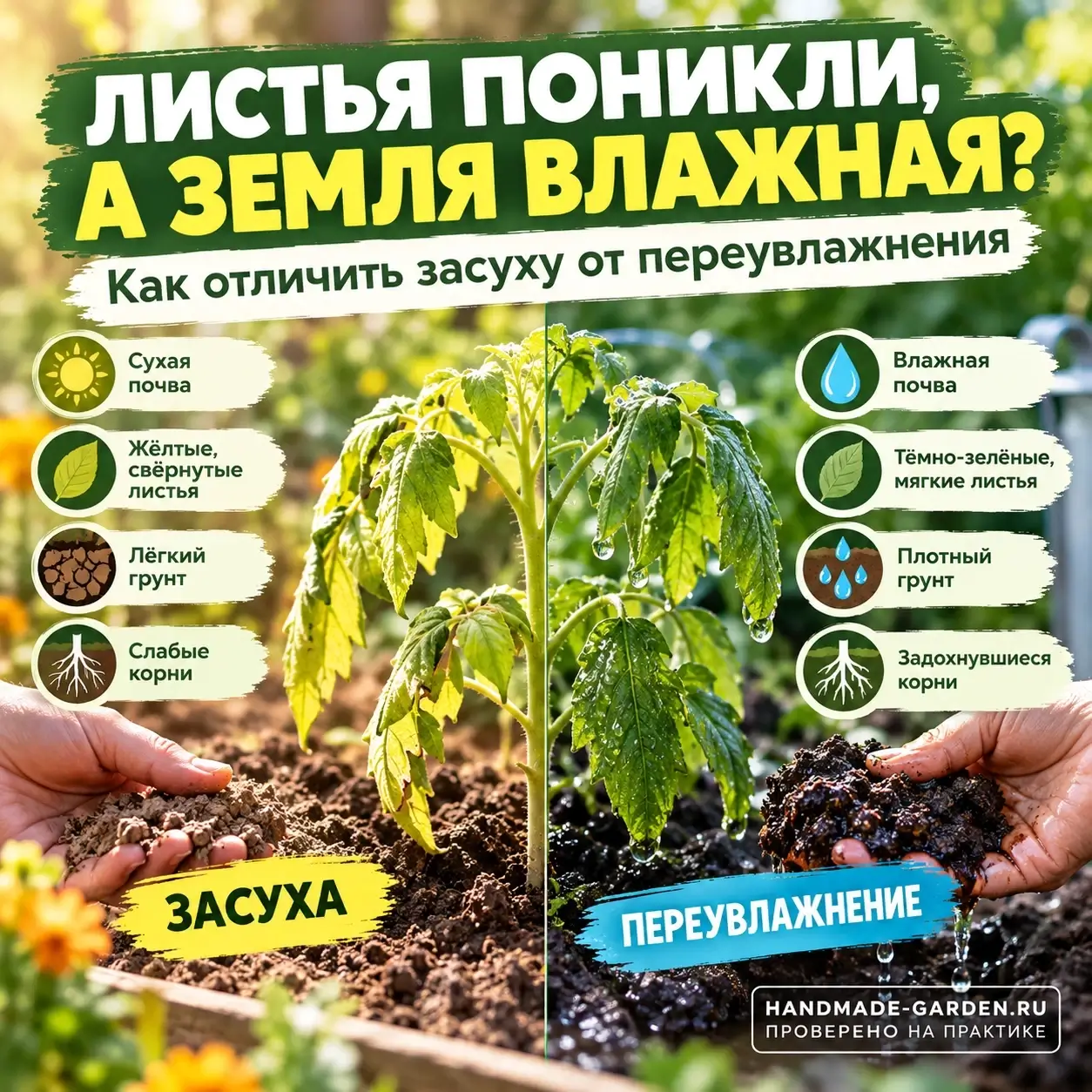 Растение просит воды или ему плохо с корнями? Вот где чаще всего ошибаются