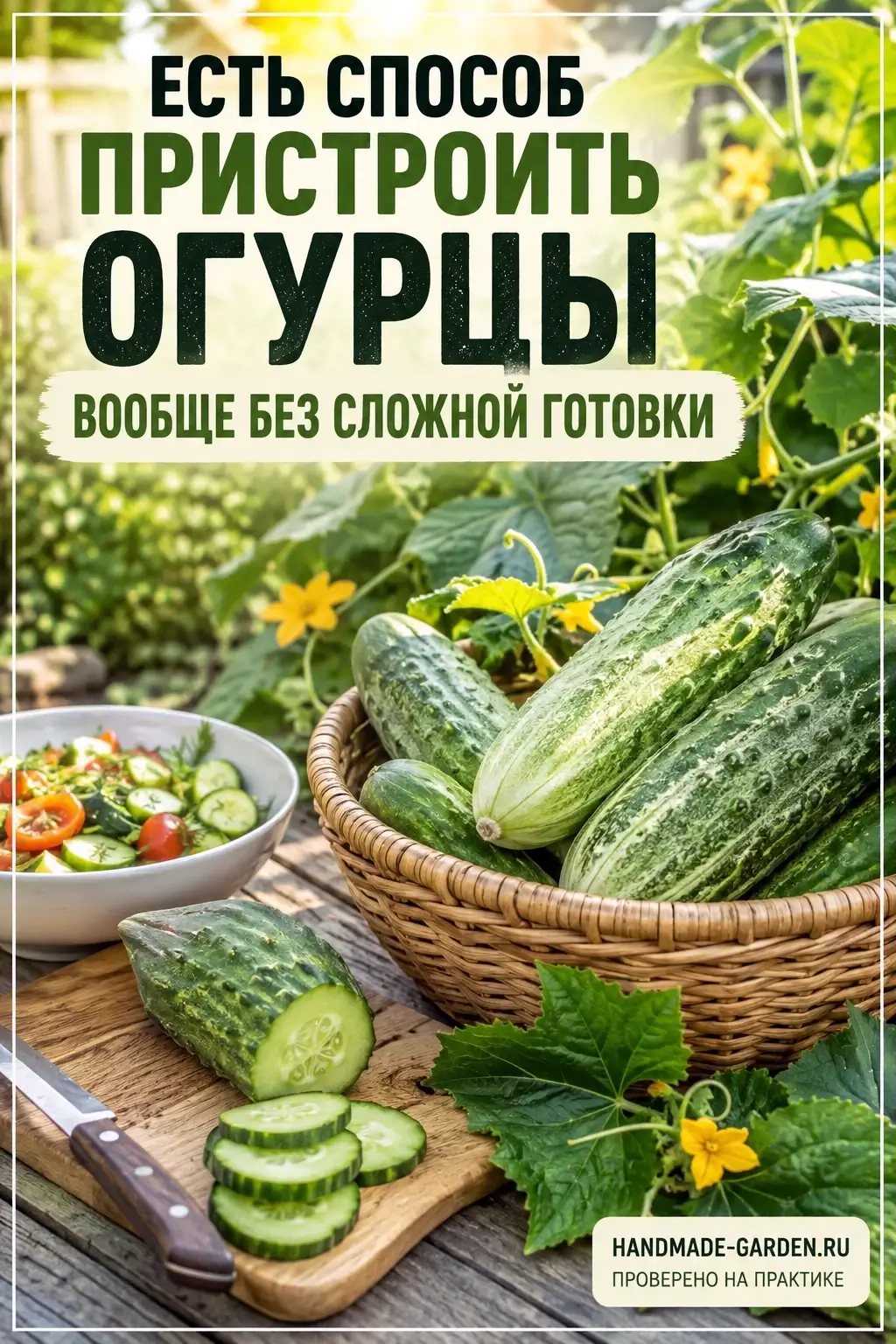 идеи для Крупных огурцов