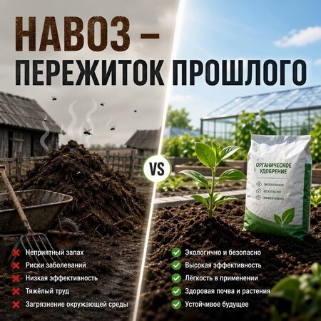 Навоз - пережиток прошлого