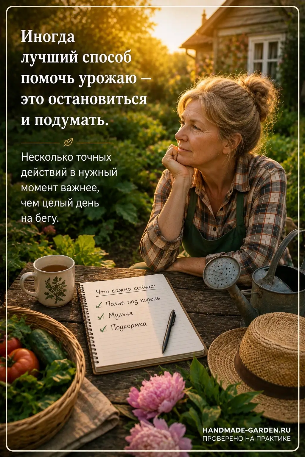 Прежде чем что-то сделать — спросите себя, зачем