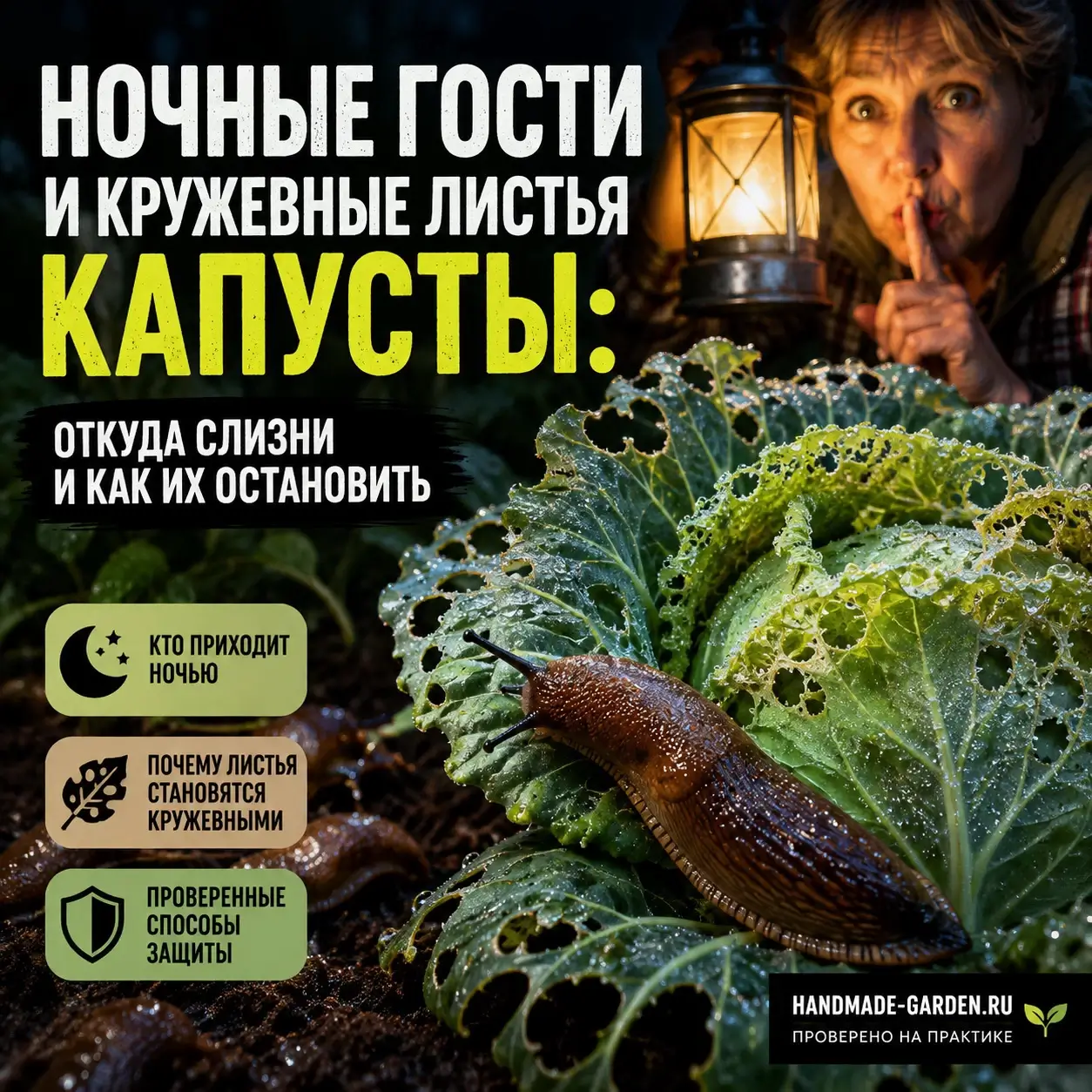 Как не допустить повторения нашествия слизняков