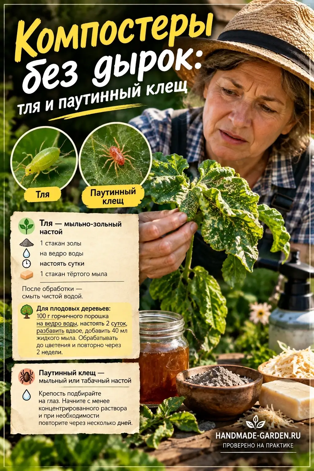 тля и паутинный клещ