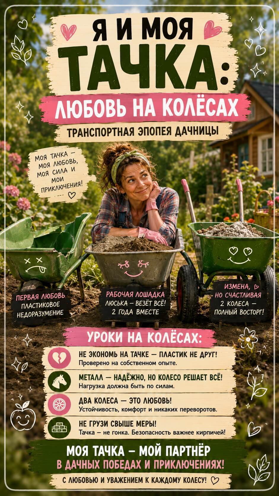 Я и моя тачка: любовь на колёсах