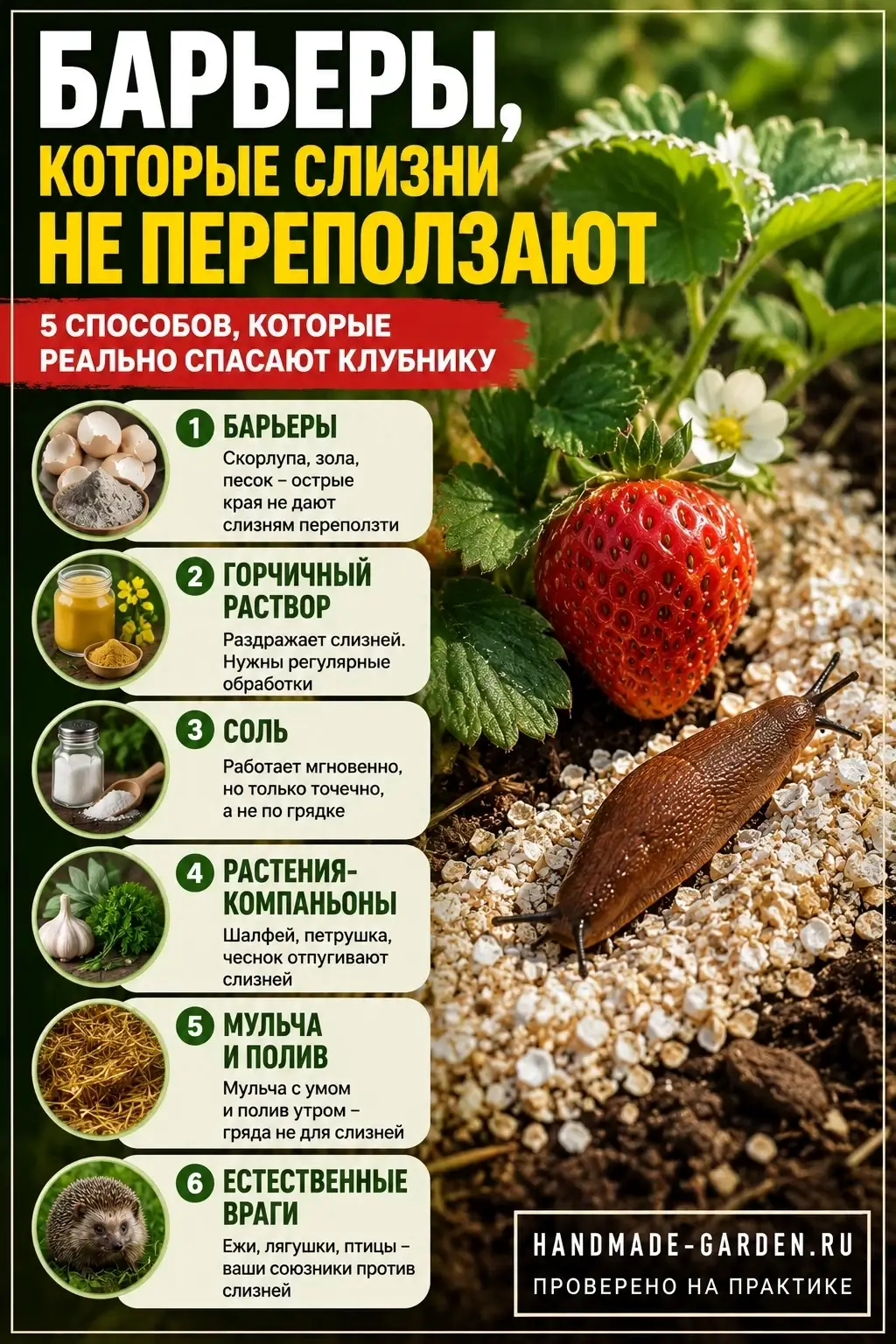 слизни избегают контакта с медью из-за слабого электрохимического эффекта на их коже