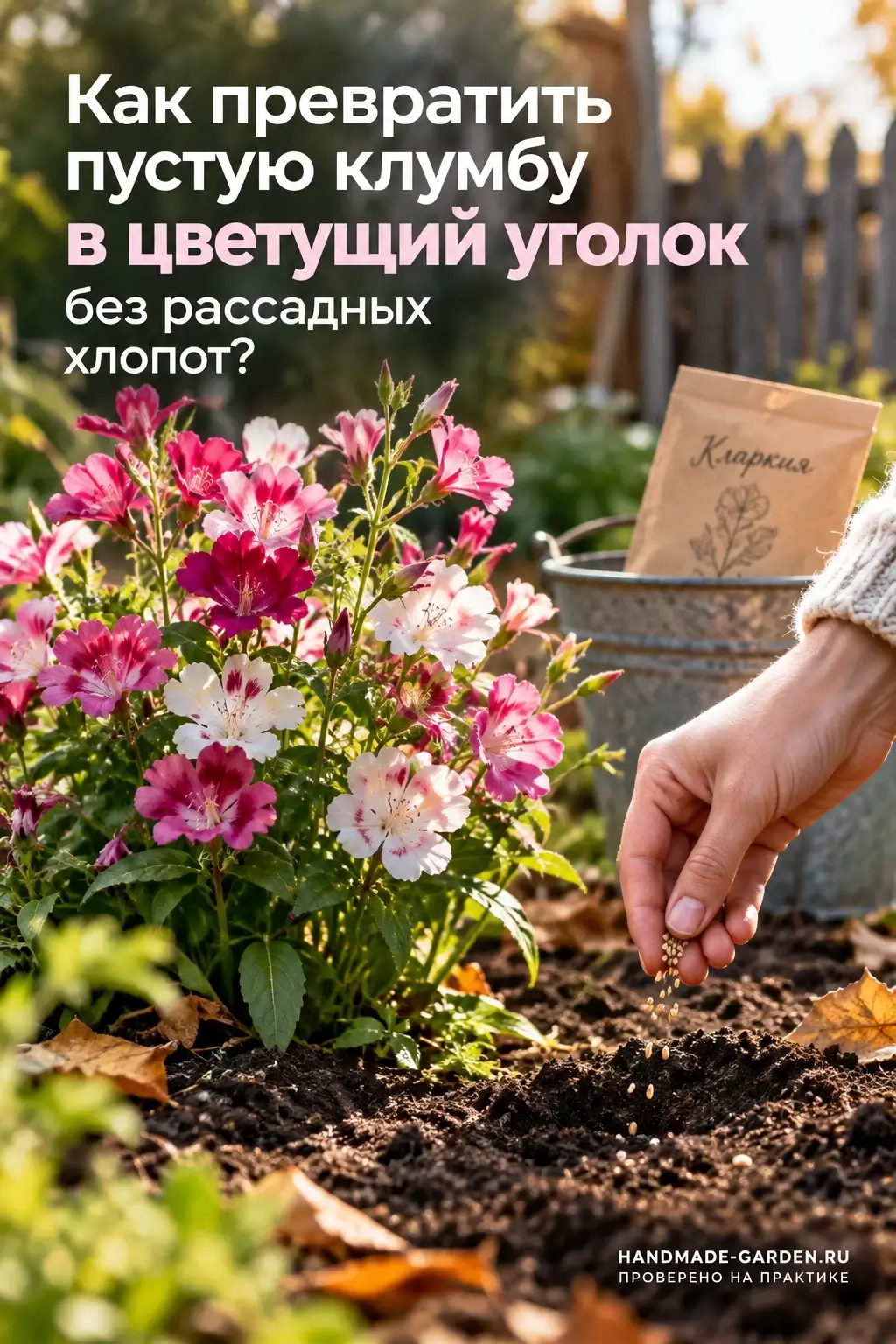 Кларкия без рассады