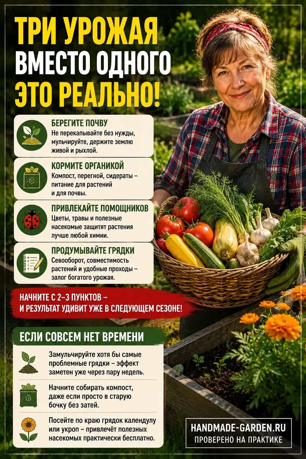 Почему у соседей урожай в разы больше