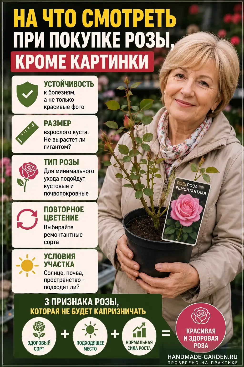 Фотография на упаковке показывает цветок. А вам предстоит выращивать куст