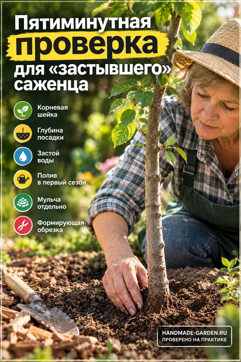 Пятиминутная проверка для &laquo;застывшего&raquo; саженца