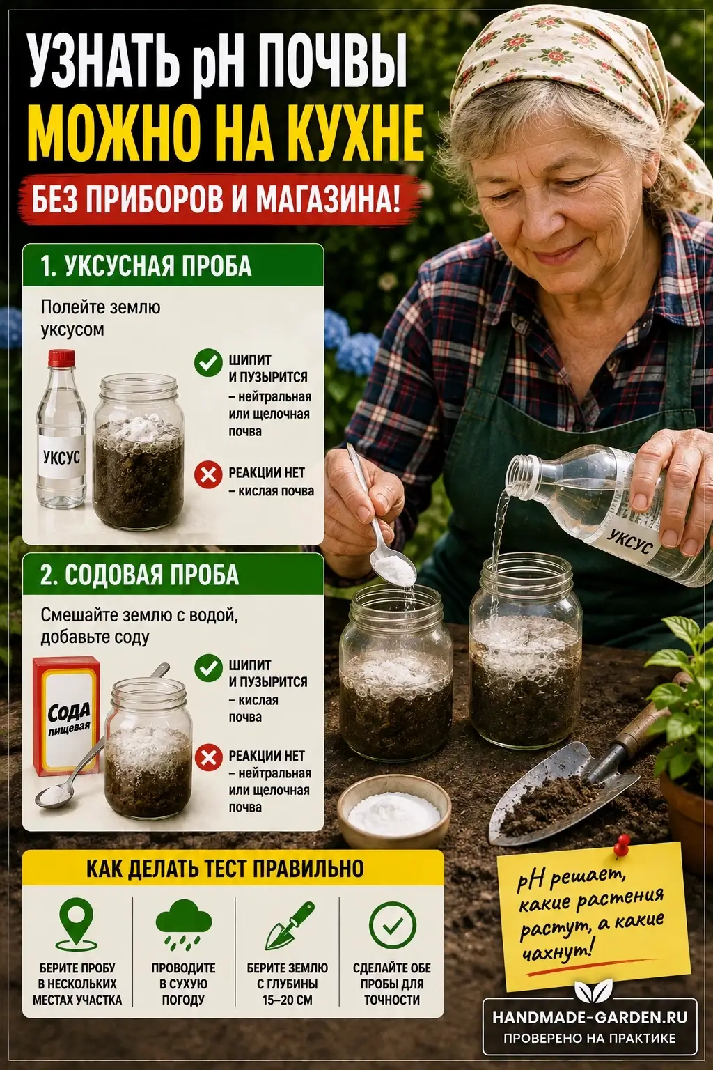 определить pH без тест-полосок