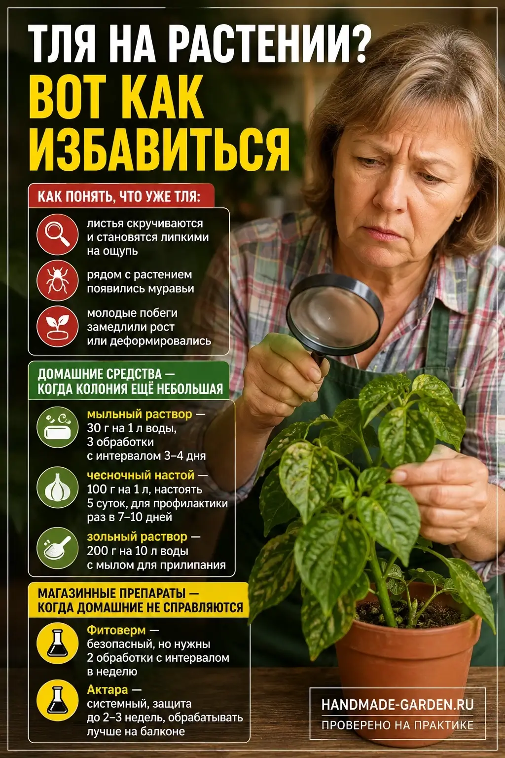 Избавляемся от тли