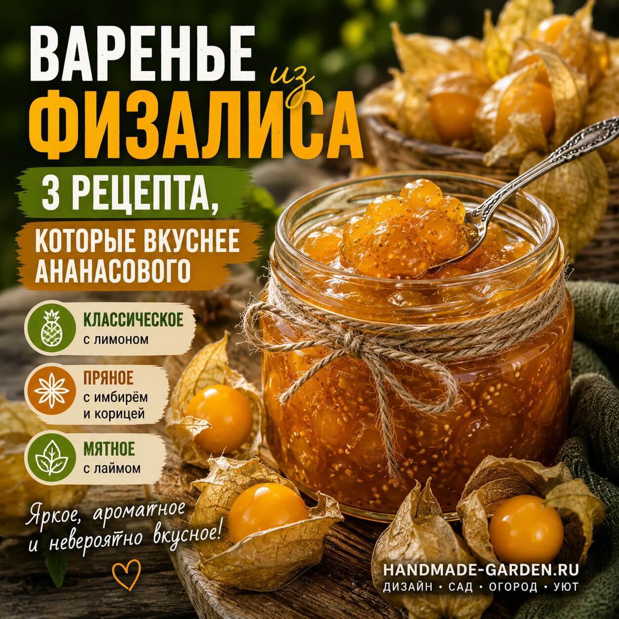 Варенье из физалиса
