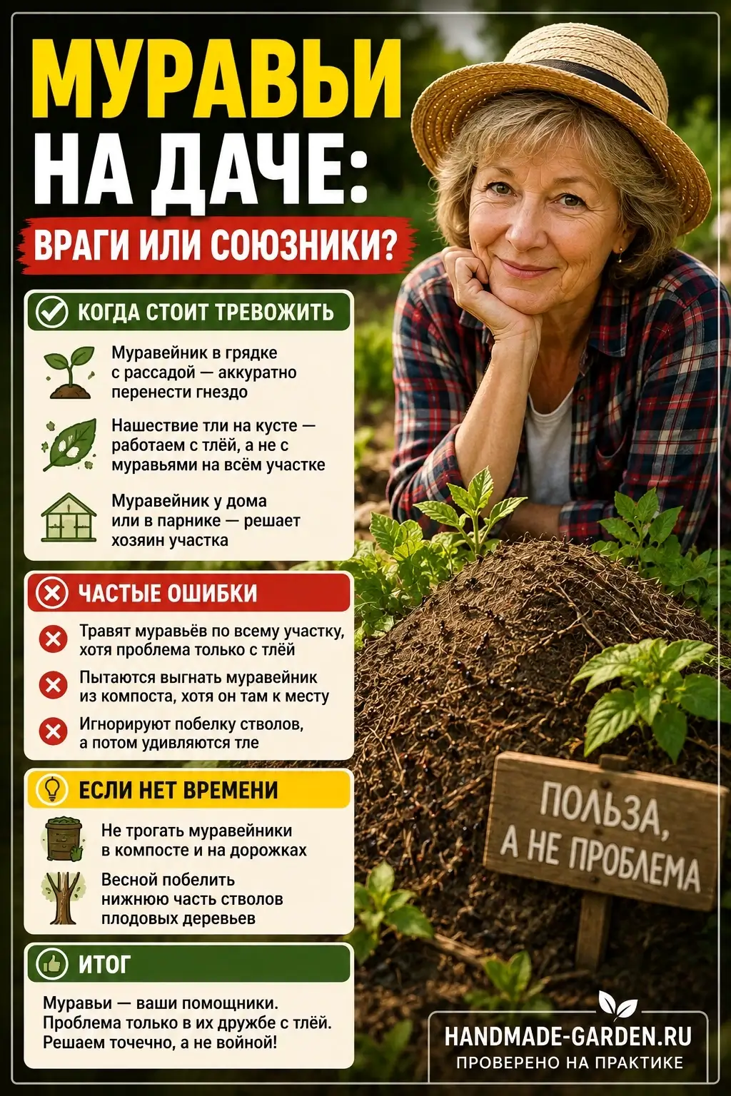 Муравьи на даче