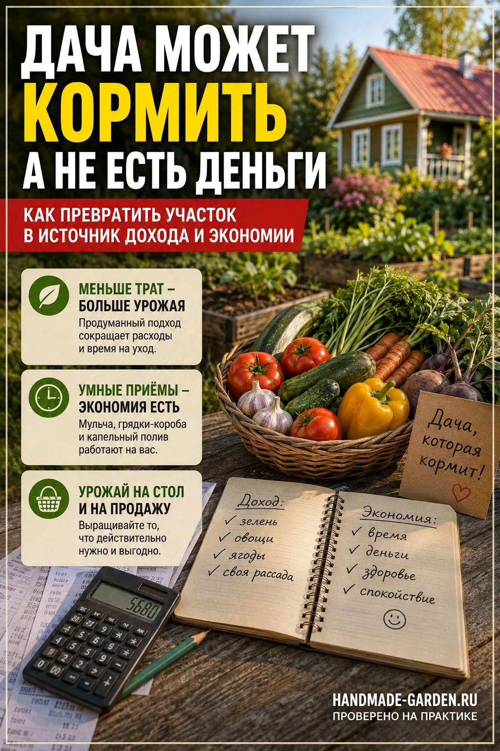 Почему дача незаметно превращается в трату денег