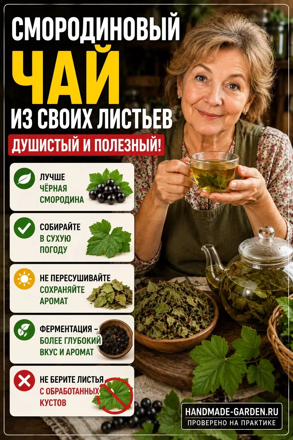 Смородиновый чай