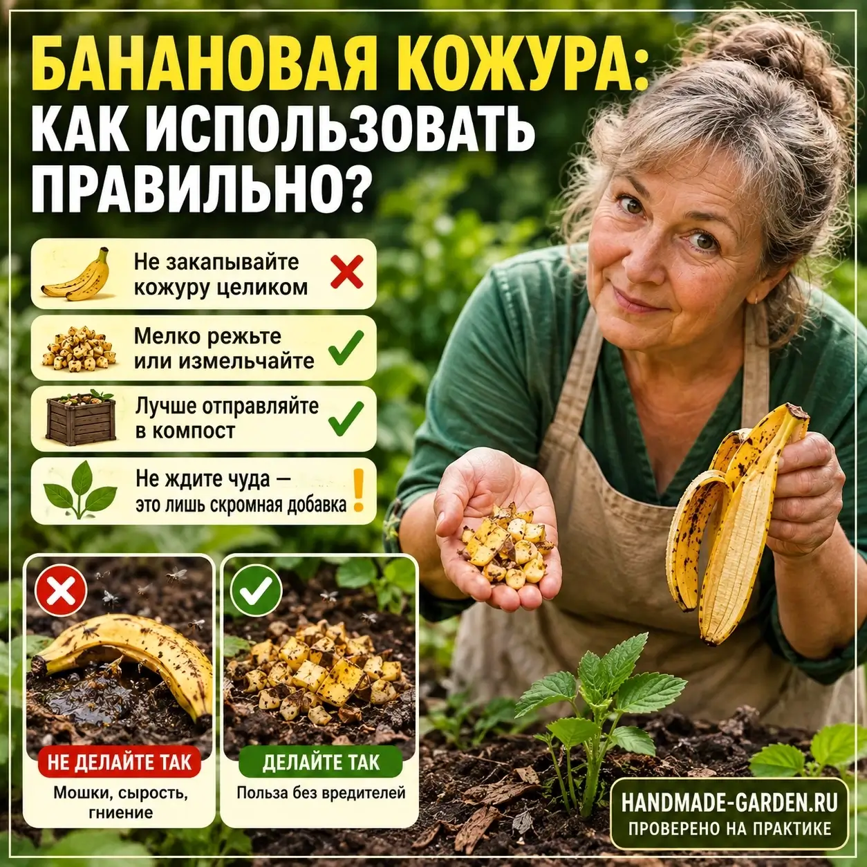 Банановая кожура в огороде: скрытая опасность, о которой молчат блоги про &laquo;эко-земледелие&raquo;