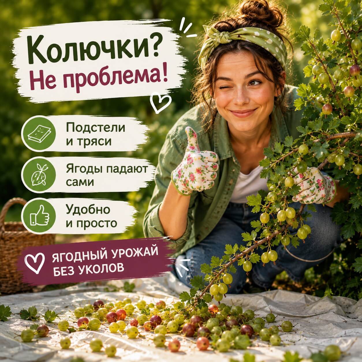 Чего не надо делать с крыжовником