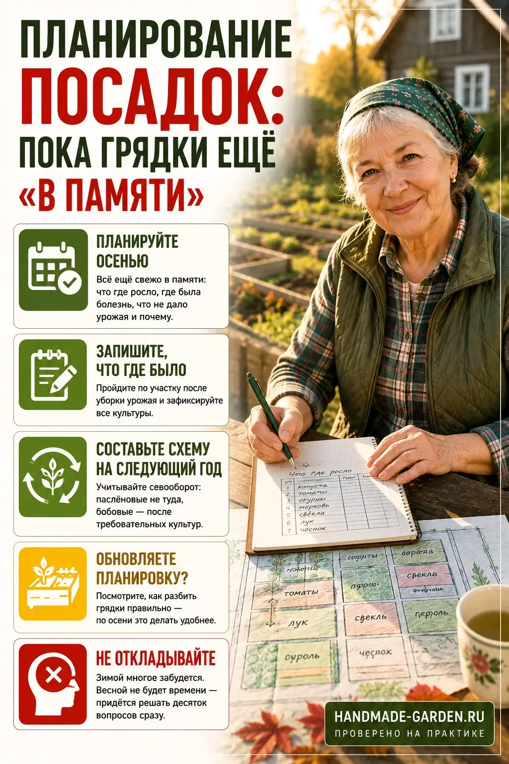 Планирование посадок